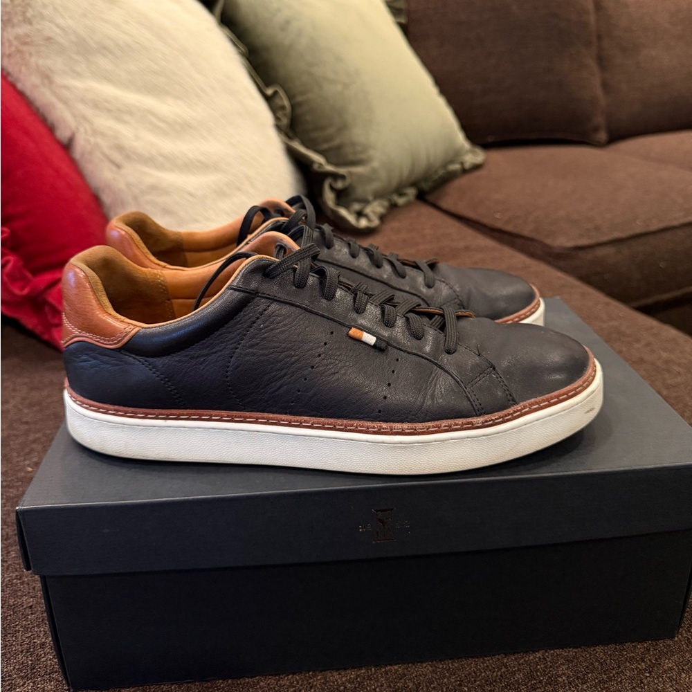 Allen Edmonds Alpha leather lace-up sneakers